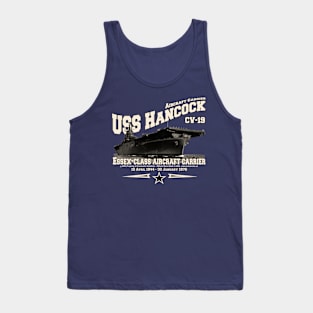 USS HANCOCK CV-19 aircraft carrier veterans Tank Top